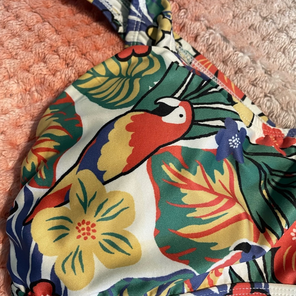 ModCloth Billie Crop top, The Frankie high waisted swim suit.